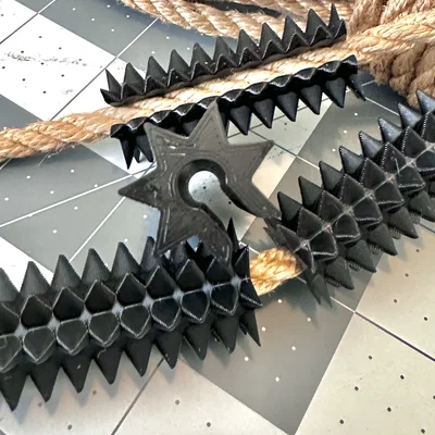 Đinh Gai Dành Cho Dây Shibari 6mm, Chiều Dài 50mm (NSFW)