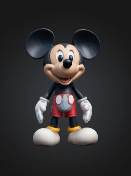 Mô hình Mickey Mouse - Tượng 3D hoạt hình đáng yêu cho mọi nhà - Image 1