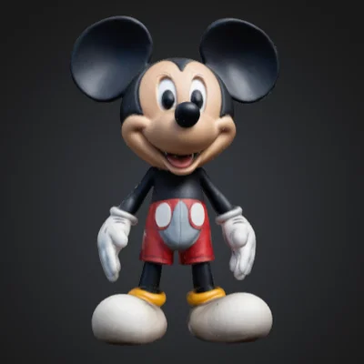 Mô hình Mickey Mouse - Tượng 3D hoạt hình đáng yêu cho mọi nhà