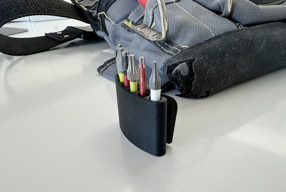 Giá đỡ đầu vít (magnetic) gắn thắt lưng đồ nghề - Image 3
