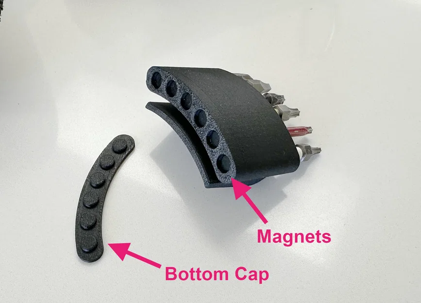 Giá đỡ đầu vít (magnetic) gắn thắt lưng đồ nghề - Image 4