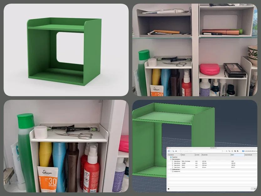 Khay Đựng Đồ Tủ Phòng Tắm - 75 Kích Thước - Image 1