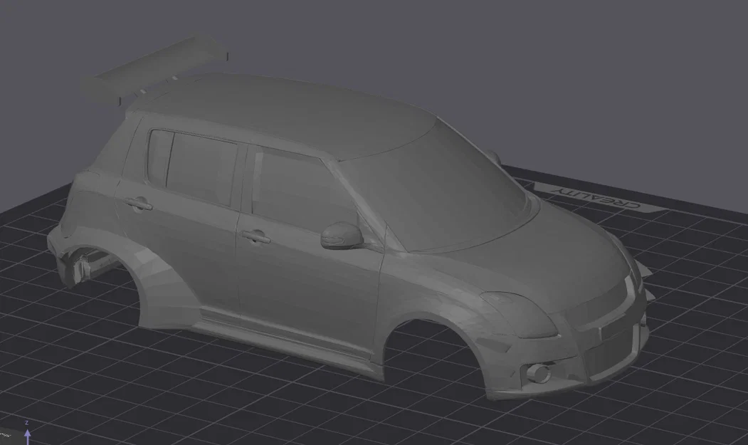 Mô hình vỏ xe Suzuki Swift Sport tỉ lệ 1:10 cho RC (Full & Split) - Image 1