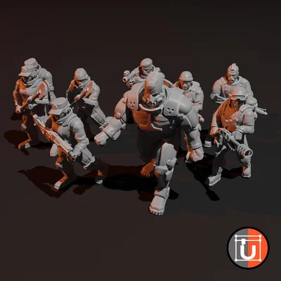 Rebel Guerrillas Army cho Grimdark Future: Firefight