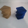 Hộp đựng tiền từ thiện Twist Tzedaka Box thiết kế xoắn ốc ấn tượng - Thumbnail 1