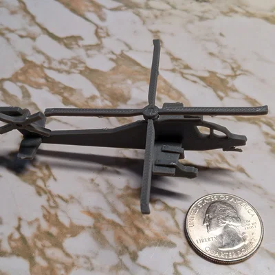Bộ mô hình trực thăng chiến đấu AH-64 Apache