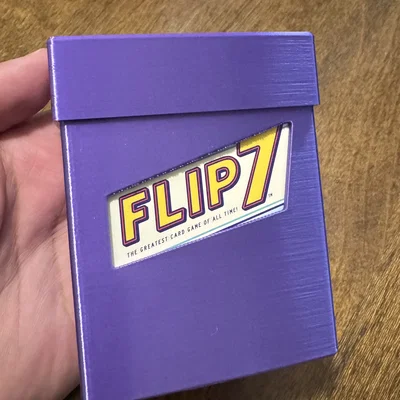 Hộp đựng bài Flip 7 compact nhỏ gọn - File in 3D tiện dụng