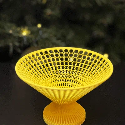 Mẫu khay đựng kẹo (Candy bowl) thiết kế lưới tổ ong in 3D