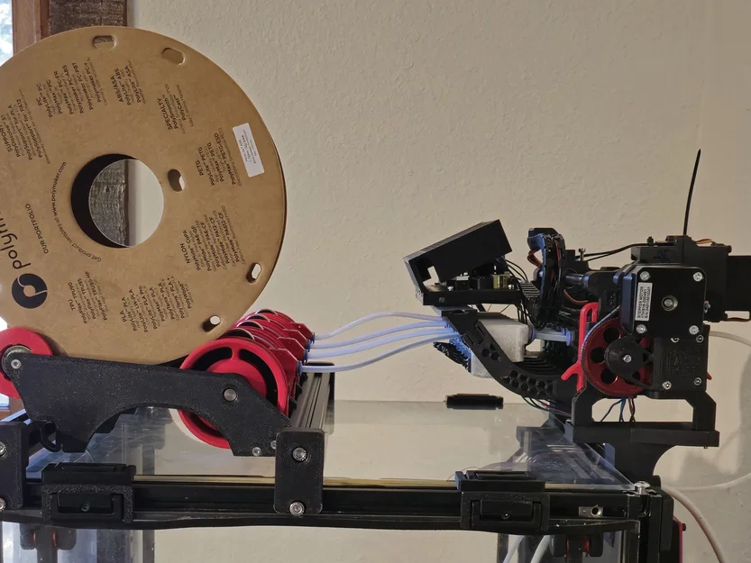 Ngàm Reversed ERCF Mount - Tối ưu hóa đường cấp nhựa cho máy in 3D - Image 1