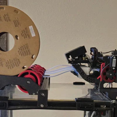 Ngàm Reversed ERCF Mount - Tối ưu hóa đường cấp nhựa cho máy in 3D