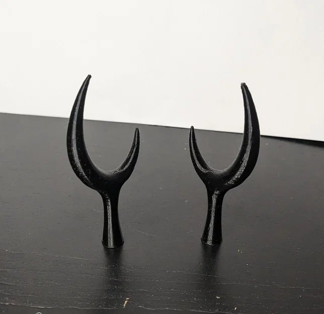 Mô hình sừng Alastor (Hazbin Hotel) - File in 3D chi tiết - Image 1