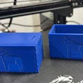 Hộp đựng đồ Dala Horse Crate - File in 3D đa năng, đẹp mắt - Thumbnail 1