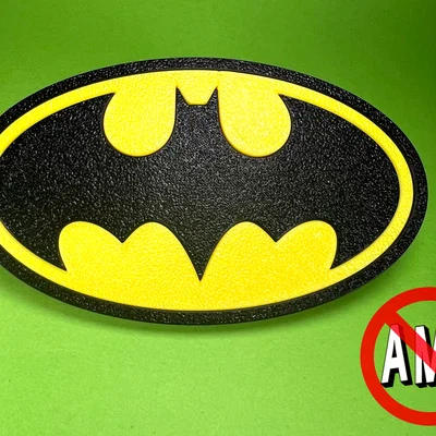 Nam châm tủ lạnh Batman - Fan-Art - Không cần AMS