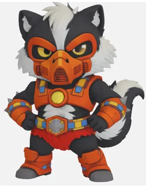 Mô hình Stinkor Inspired Chibi độc đáo cho fan Masters of the Universe - Image 3