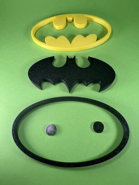 Nam châm tủ lạnh Batman - Fan-Art - Không cần AMS - Image 4