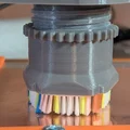 Ống Hút Bụi Gắn Bàn Chải và Đai Ốc Khía cho Máy CNC - Thumbnail 1