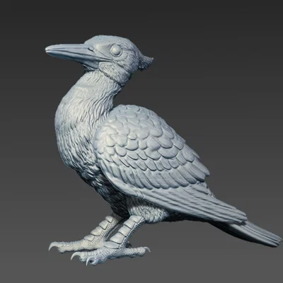 Mô hình Gõ kiến mỏ ngà (Ivory Billed Woodpecker Figurine)