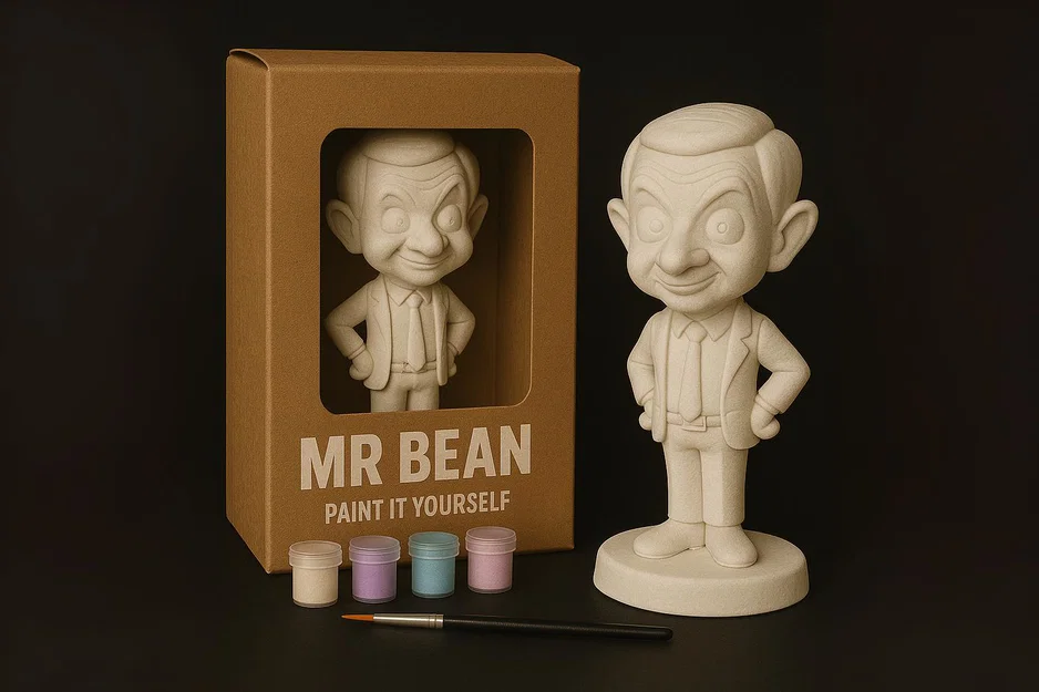 Mr. Bean – Phiên bản mô hình tự tô màu - Image 1