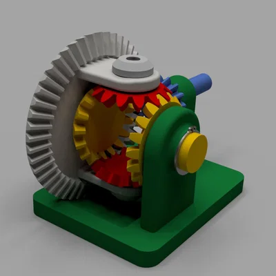Differential vol.2 - Mô hình bộ vi sai