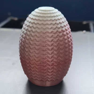 Hộp đựng hình trứng rồng - Dragon egg-shaped box