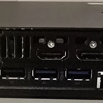 Ngàm 3D cho card Yeston RTX 3050 Low Profile lắp Lenovo M720q