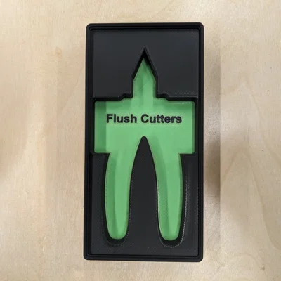 Khay Đựng Kìm Cắt Flush Cutter Chuẩn Gridfinity Tiện Lợi