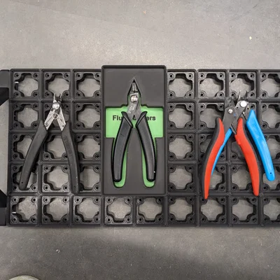 Khay Đựng Kìm Cắt Flush Cutter Chuẩn Gridfinity Tiện Lợi