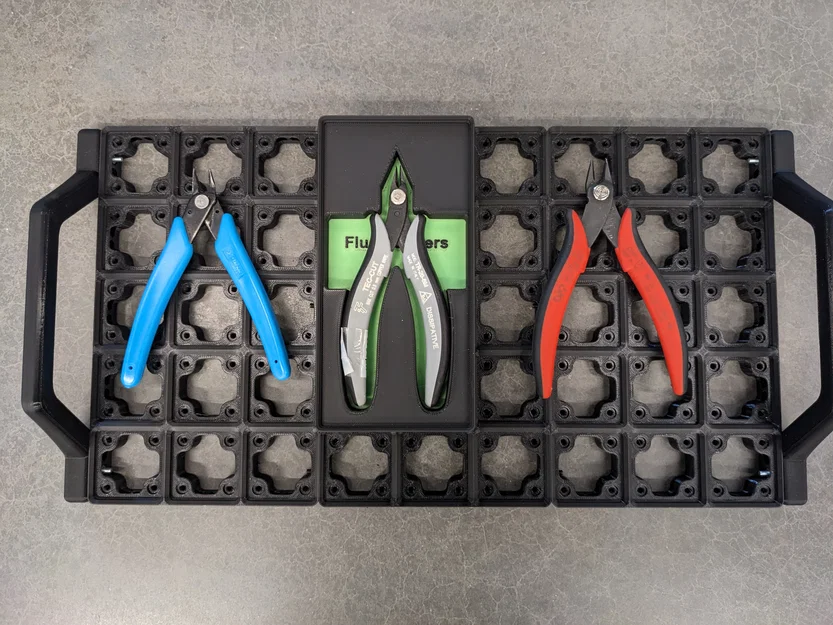 Khay Đựng Kìm Cắt Flush Cutter Chuẩn Gridfinity Tiện Lợi - Image 4