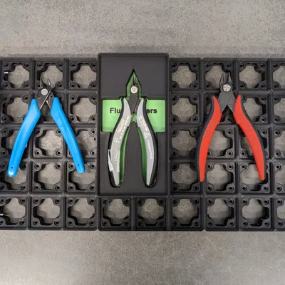 Khay Đựng Kìm Cắt Flush Cutter Chuẩn Gridfinity Tiện Lợi