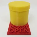 Mô hình bẫy trêu chọc Do Not Open in 3D vui nhộn - Thumbnail 1
