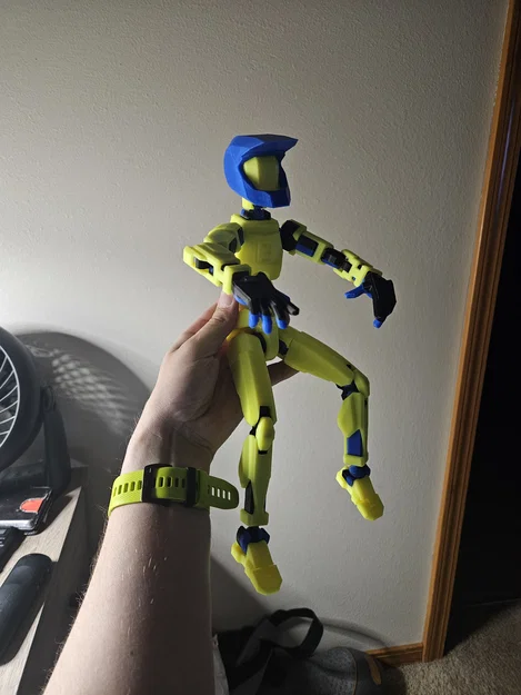 Mũ bảo hiểm mô tô địa hình cho mô hình Dummy 13 tỷ lệ 250% - Image 1