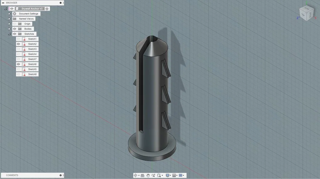 Tắc kê nở thạch cao (Drywall Split Anchor) - Image 2