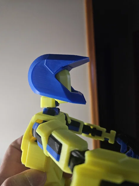 Mũ bảo hiểm mô tô địa hình cho mô hình Dummy 13 tỷ lệ 250% - Image 2