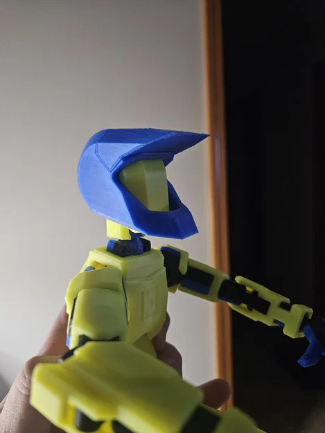 Mũ bảo hiểm mô tô địa hình cho mô hình Dummy 13 tỷ lệ 250% - Image 3