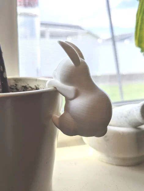 Chú Thỏ Leo Chậu Cây Trang Trí - Image 2