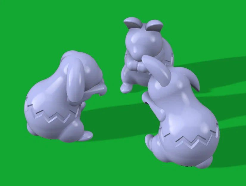 Móc Treo Giỏ Quà Phục Sinh Hình Chú Thỏ - Image 2