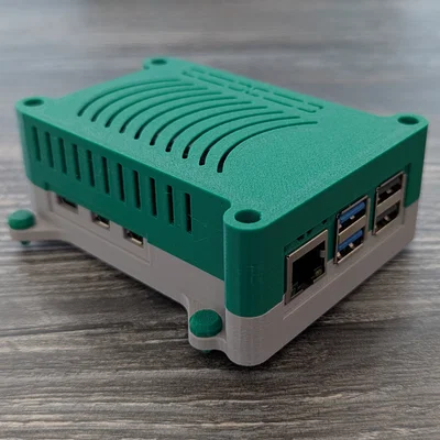 Vỏ Raspberry Pi 5 hỗ trợ M.2 HAT+ và phiên bản slim