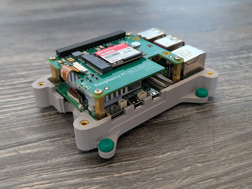 Vỏ Raspberry Pi 5 hỗ trợ M.2 HAT+ và phiên bản slim - Image 5