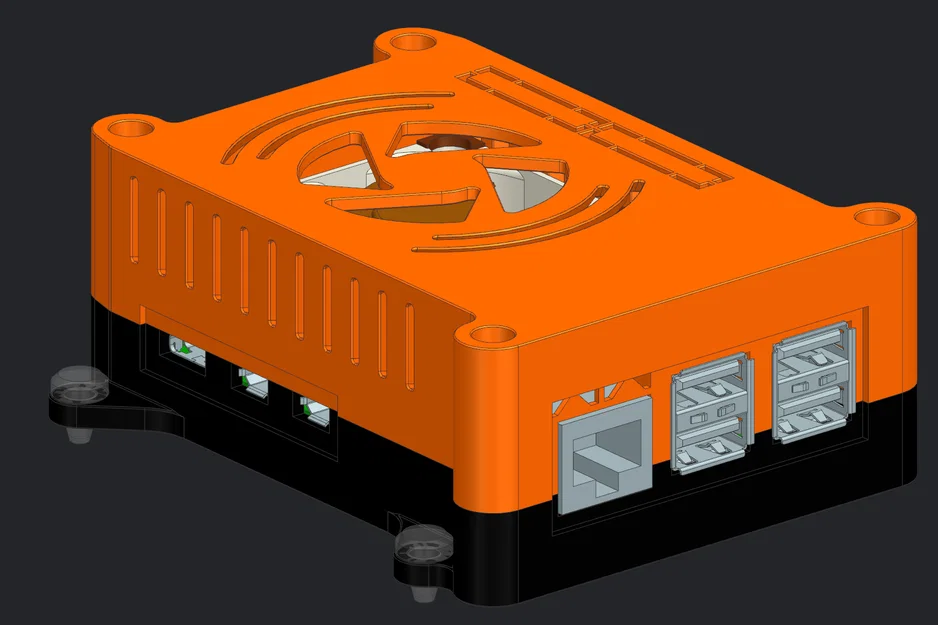 Vỏ Raspberry Pi 5 hỗ trợ M.2 HAT+ và phiên bản slim - Image 7