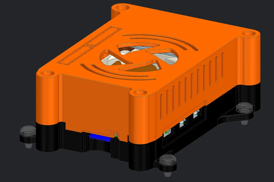 Vỏ Raspberry Pi 5 hỗ trợ M.2 HAT+ và phiên bản slim - Image 8