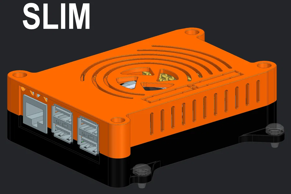 Vỏ Raspberry Pi 5 hỗ trợ M.2 HAT+ và phiên bản slim - Image 10