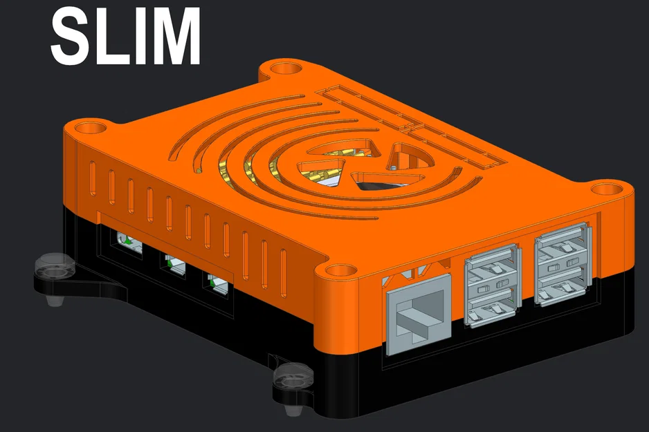 Vỏ Raspberry Pi 5 hỗ trợ M.2 HAT+ và phiên bản slim - Image 11