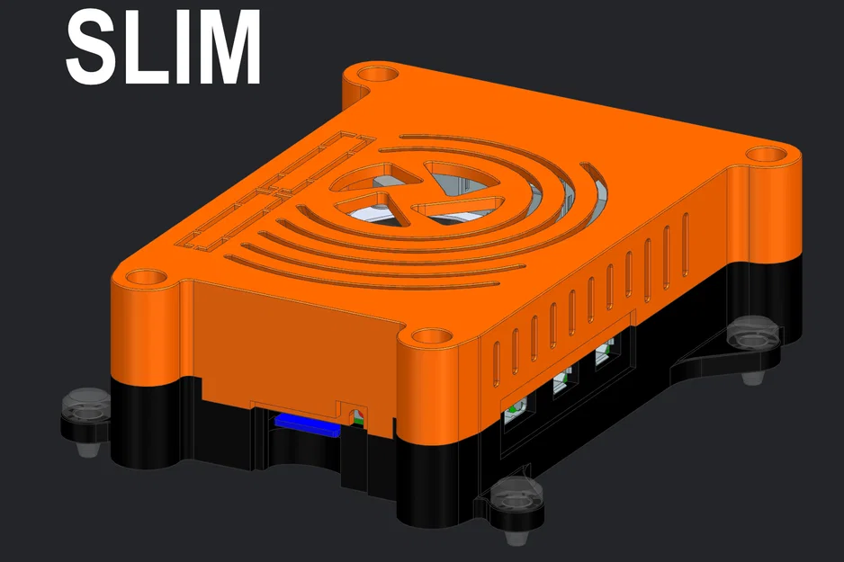 Vỏ Raspberry Pi 5 hỗ trợ M.2 HAT+ và phiên bản slim - Image 12