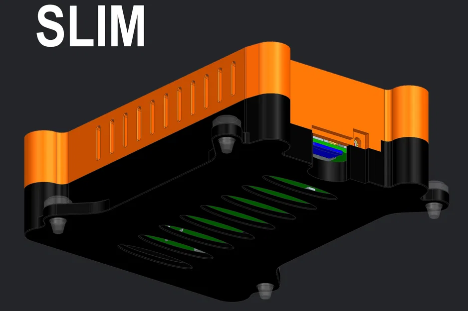 Vỏ Raspberry Pi 5 hỗ trợ M.2 HAT+ và phiên bản slim - Image 13