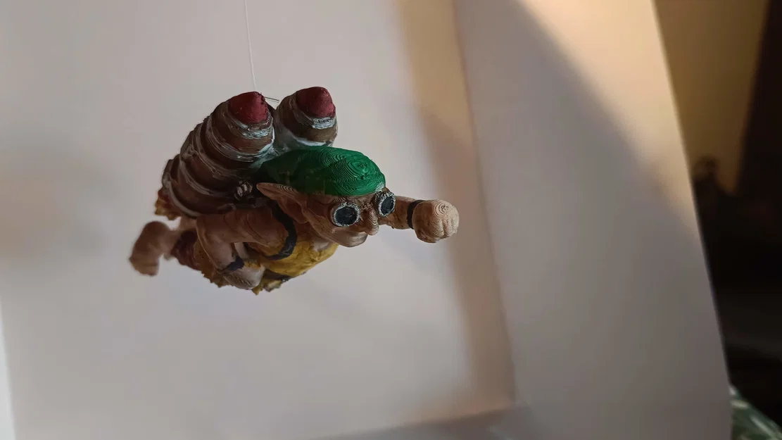 Mô hình yêu tinh cưỡi phản lực jetpack - Image 1