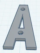 Bộ chữ cái 3D gắn hộp thư (Alphabet Mailbox Letters) bền đẹp - Image 3