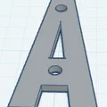 Bộ chữ cái 3D gắn hộp thư (Alphabet Mailbox Letters) bền đẹp - Thumbnail 3