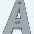 Bộ chữ cái 3D gắn hộp thư (Alphabet Mailbox Letters) bền đẹp