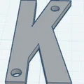 Bộ chữ cái 3D gắn hộp thư (Alphabet Mailbox Letters) bền đẹp - Thumbnail 13