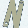 Bộ chữ cái 3D gắn hộp thư (Alphabet Mailbox Letters) bền đẹp - Thumbnail 16